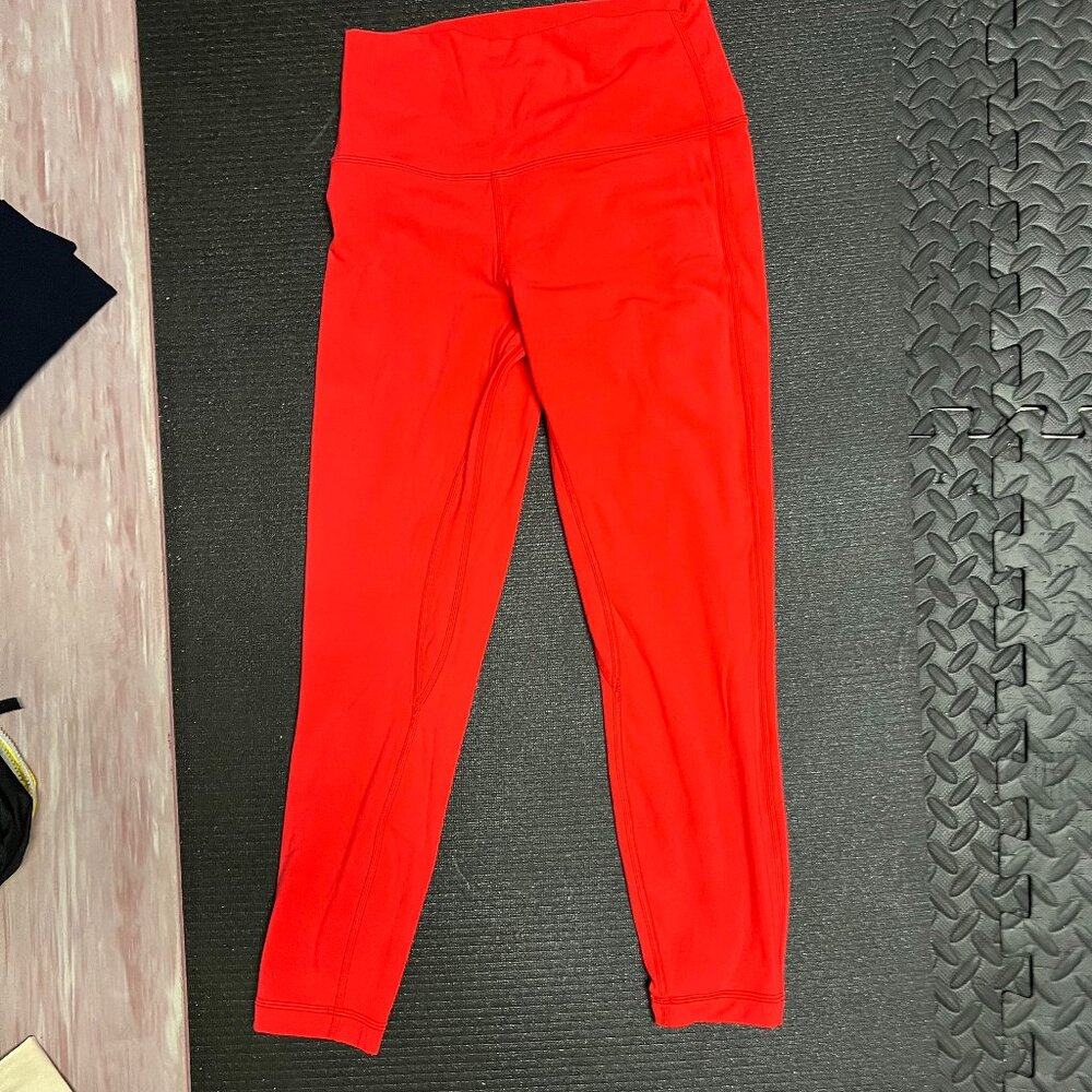 Lululemon Leggings in red
